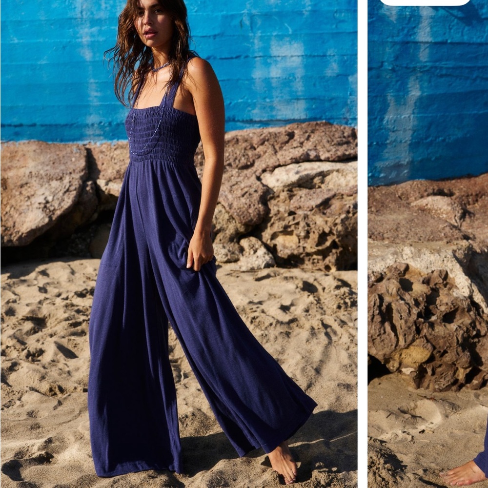 NWT Free People Homecoming Jumpsuit sz M